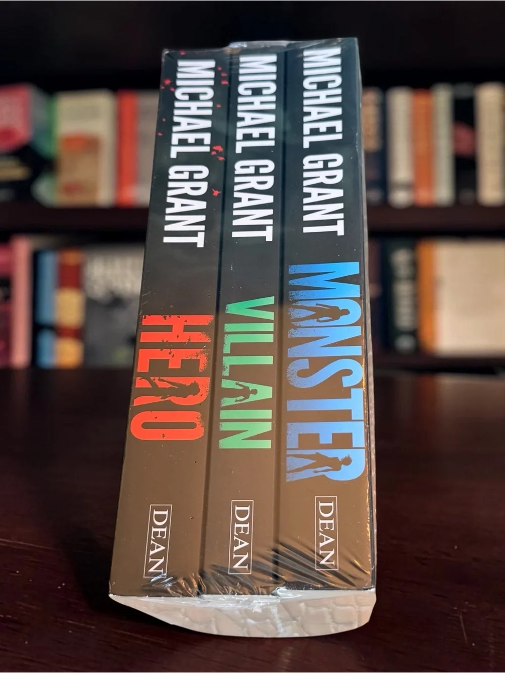Michael Grant Monster Trilogy 3-Book Set — Monster, Villain & Hero — New/Sealed